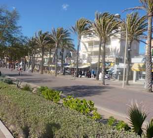 Playa de Palma im März