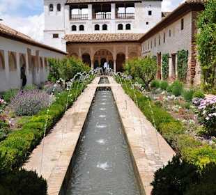 Generalife - Wasserspiele in der Sommerresidenz