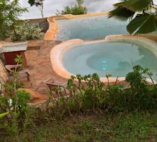 Pools, vom Weg oberhalb
