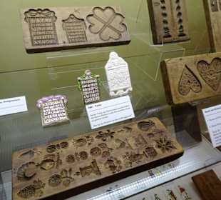 Sammlung von Holzmodeln