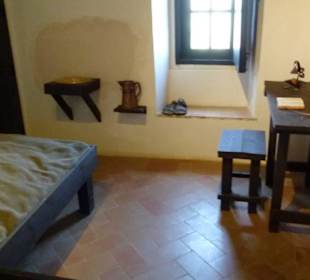Schlaf- u. Arbeitsraum des Christoph Kolumbus