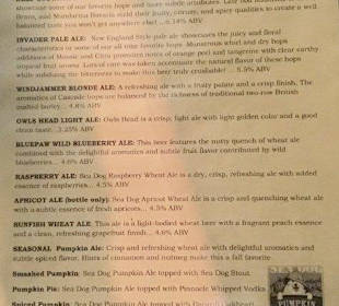Restaurant Seadog Brewery