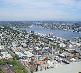 Blick auf Lake Union