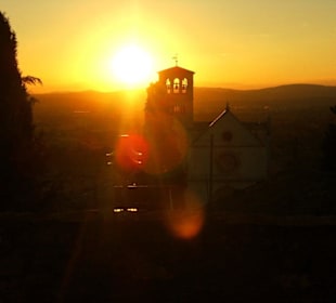 San francesco al tramonto