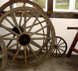 Werkstatt eines Stellmachers im Museumsdorf