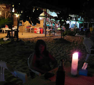 Strandbeizli bei Nacht