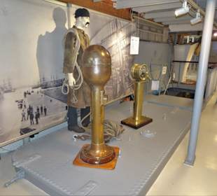 Die Ausstellung im Laderaum der Rickmer Rickmers