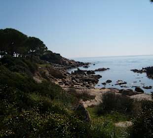 Bucht bei Capo Ferrato