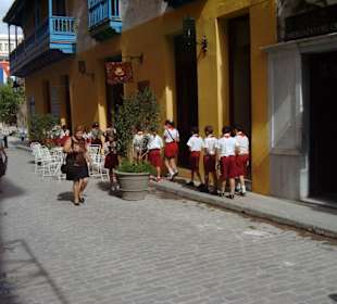 Schulkinder in Havanna