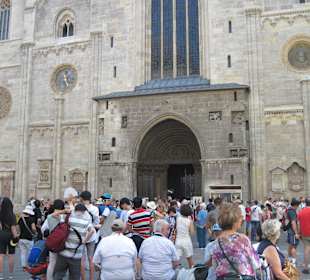 Eingang Stephansdom (Steffl)