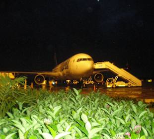 Flughafen Punta Cana -Condor Maschine