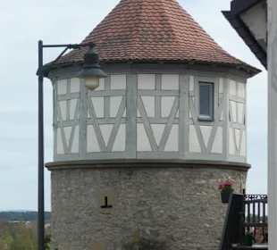 Entlang der Stadtbefestigung von Dettelbach