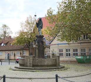 Neustädter Markt und Katzenbrunnen Neustädter Mark