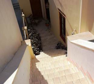 Santorin selbst im Bild Landschaft, Stadt