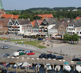 Die Travemünder Vorderreihe von der Peter Pan