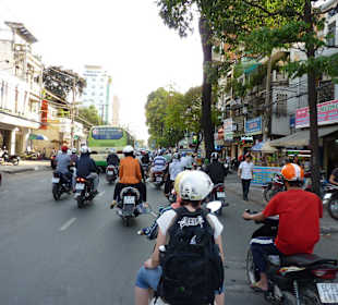 Ausflug per Motorroller
