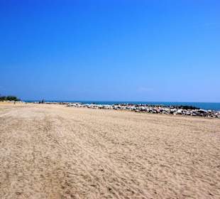 Freier Strandbereich