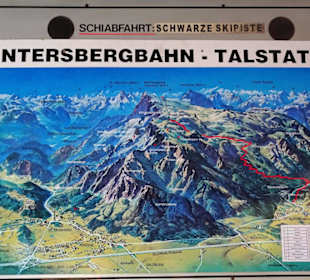 Der Untersberg auf dem Diorama