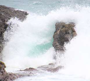 Sehr hoher Wellengang