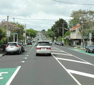 Mit dem Hop on Hop off Bus in Auckland unterwegs