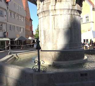 Kriegerbrunnen am Marktplatz