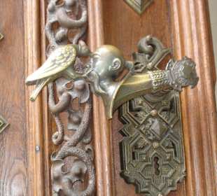 Filigraner Türgriff