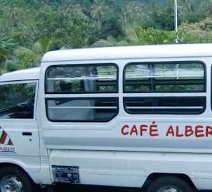 Shuttle bei schlechtem Wetter