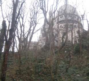La basilica vista dal basso