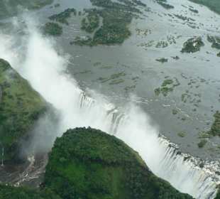Die Fälle in der Regenzeit