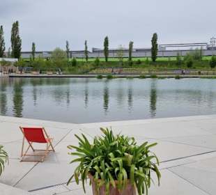 Nagelneuer Teich 