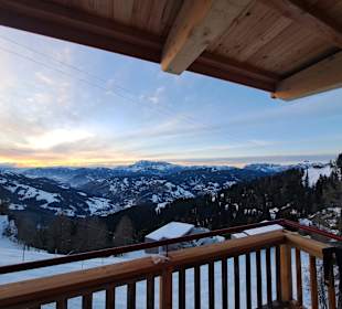 Ausblick Wagrainer Haus