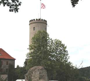Blick in den Biergarten
