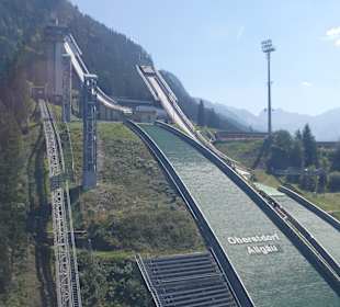 WM-Skisprung Arena Oberstdorf Allgäu