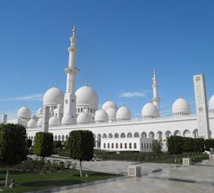Sheik-Zayed-Moschee in Abu Dhabi
