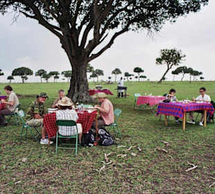 Picknick in der Steppe