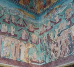 St. Nikolasukirche Fresken: Jüngstes Gericht