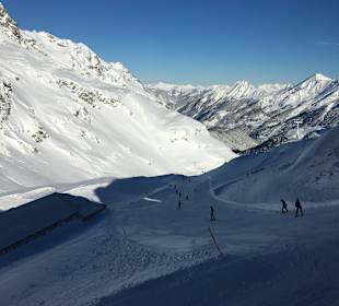 Skigebiet Weisseegletscher