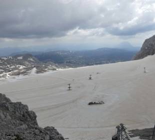 Blick auf den Gletscher