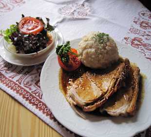 Täglich frischer Schweinebraten