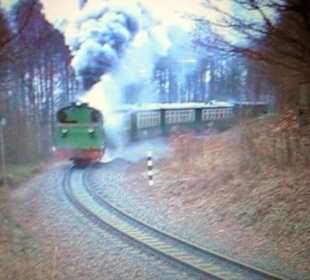 Rasender Roland auf Fahrt