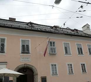 Hier lebte die Familie Mozart von 1773-1787