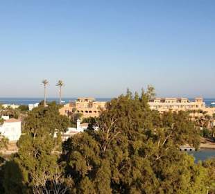 Sicht über El Gouna vom Turm aus