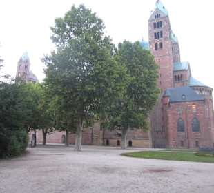 Außenansicht vom Dom aus dem Domgarten