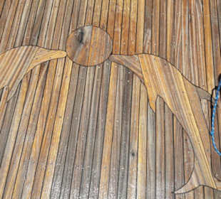 Holz Verzierung