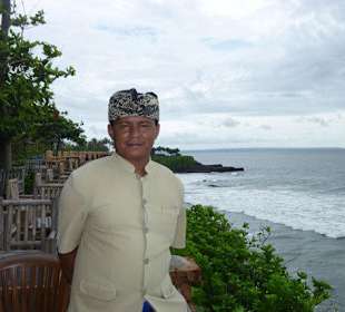 Uja am Tempel Tanah Lot