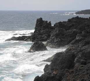 Los Hervideros Lanzarote Impression