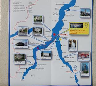 Karte Comersee