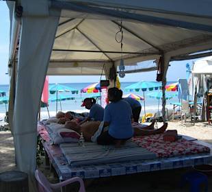 Massage am Strand