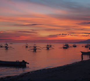 Sonnenuntergang Alona Beach