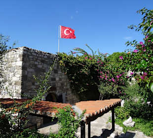 Im Kastell unterwegs